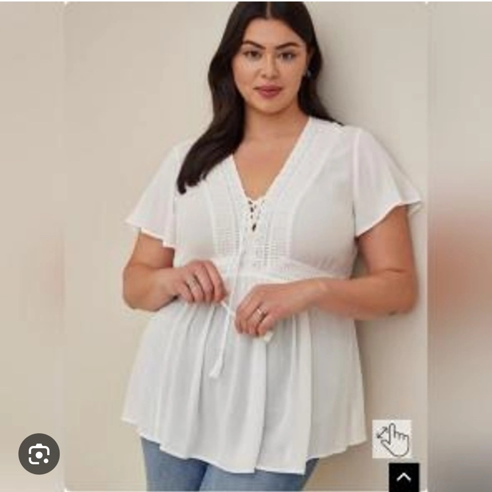 Torrid Gauze Top